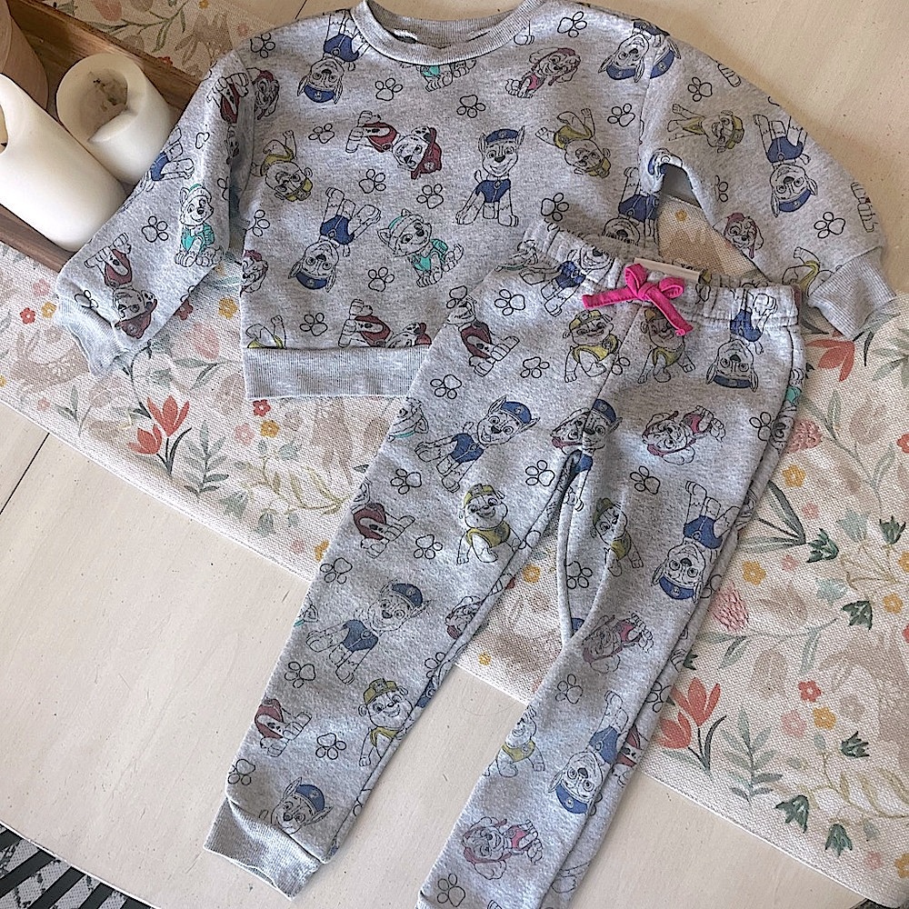 Paw Patrol matching sweatshirt and sweatpants